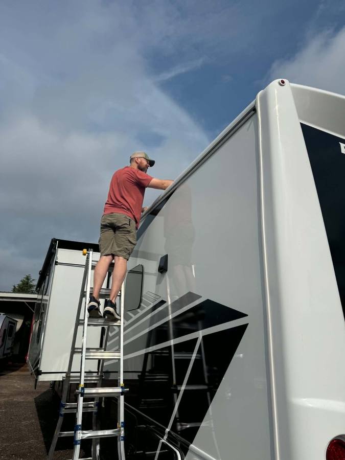 Mountain Valley Mobile RV Solutions - On-site roof and seal inspection in Upstate SC